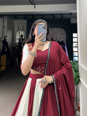 Premium Rayon with Mirror Work Lehenga Choli Collection