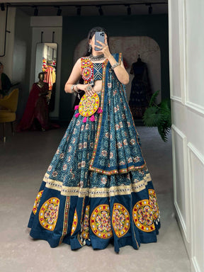 Glamour in Gamthi Work Lehenga Choli Set