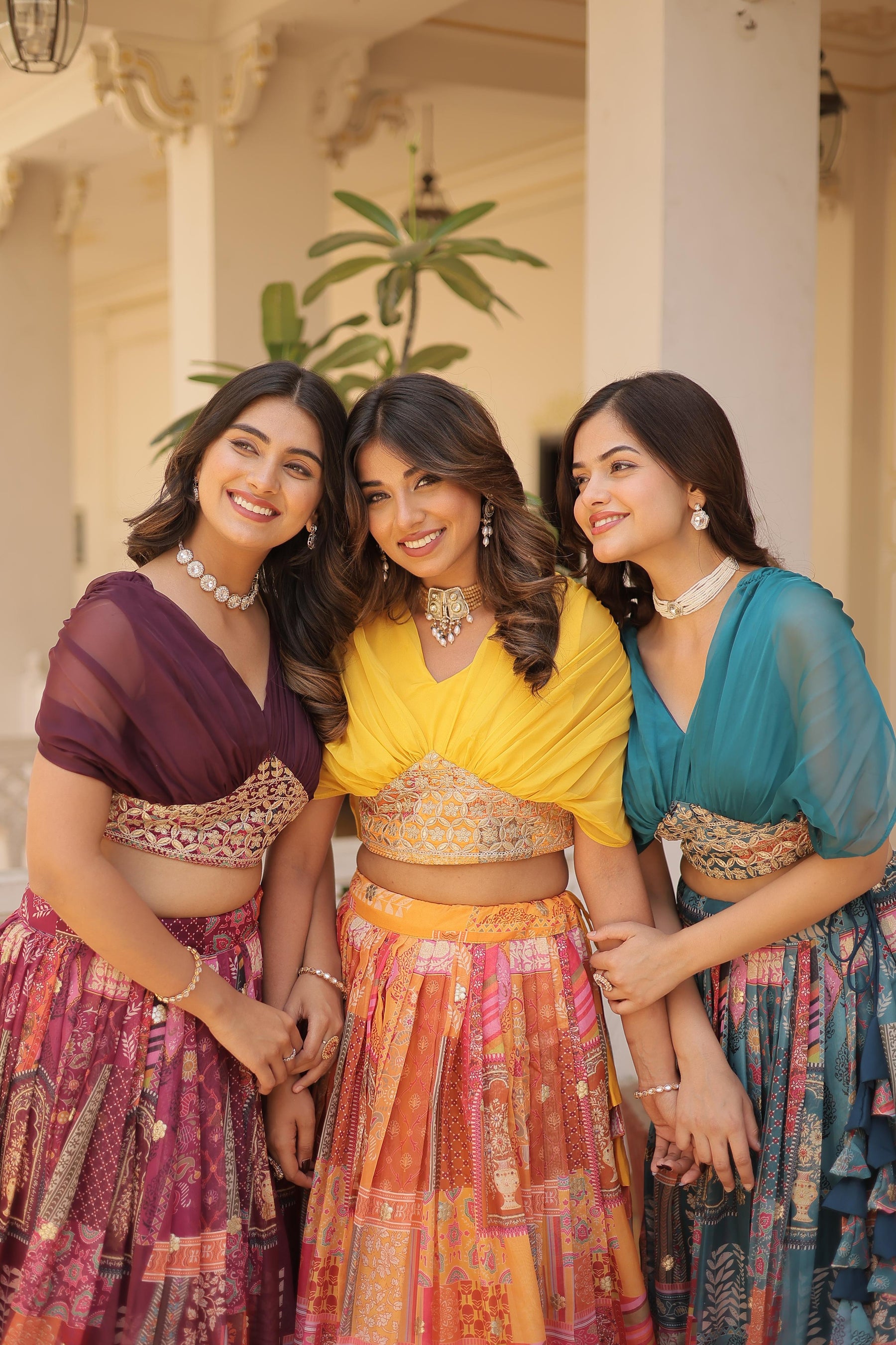 DESIGNER RUSSIAN SILK LEHENGA CHOLI