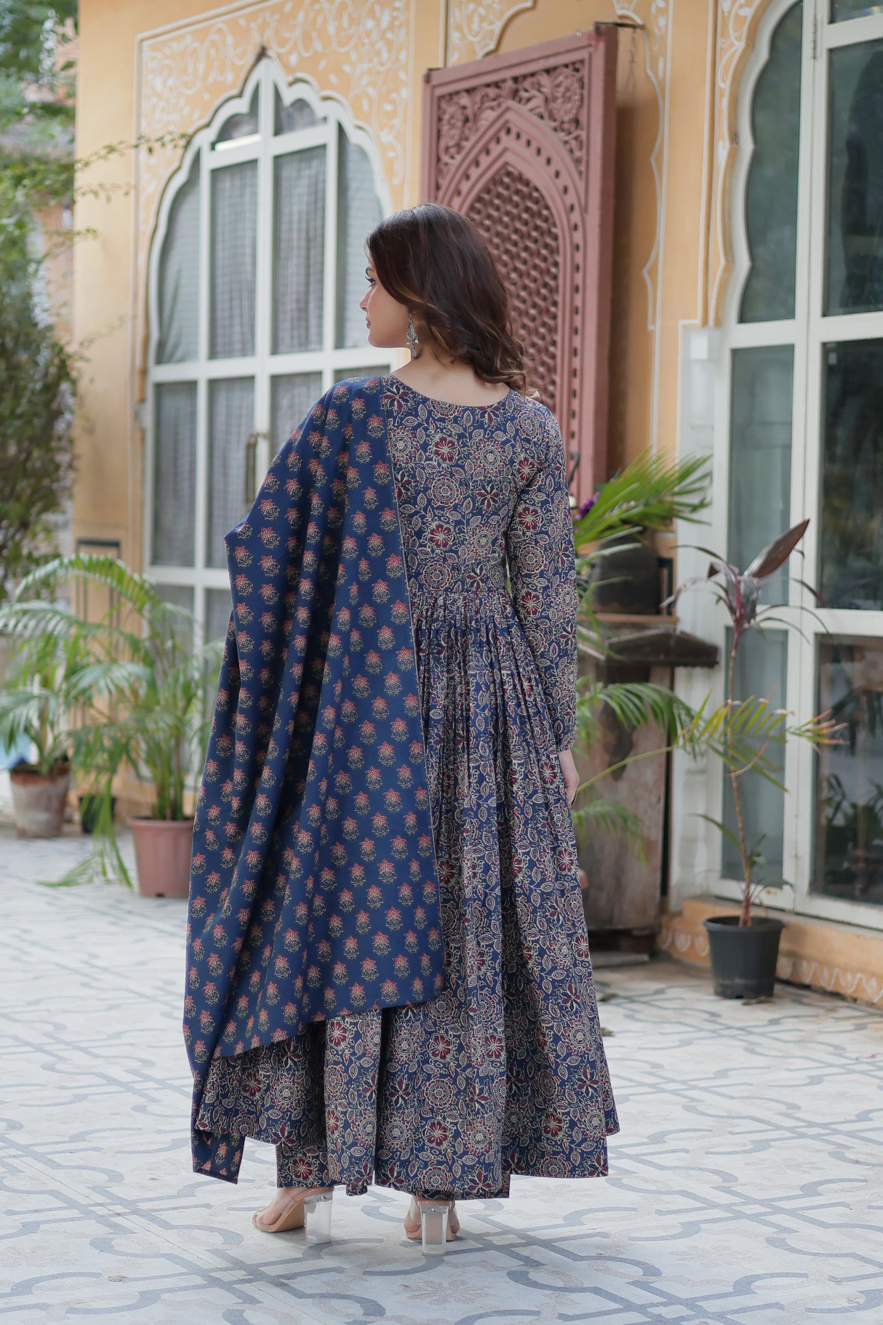 Premium Readymade Pure Cotton Kurti with Pant & Dupatta Set