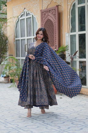 Premium Readymade Pure Cotton Kurti with Pant & Dupatta Set