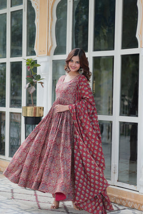 Premium Readymade Pure Cotton Kurti with Pant & Dupatta Set
