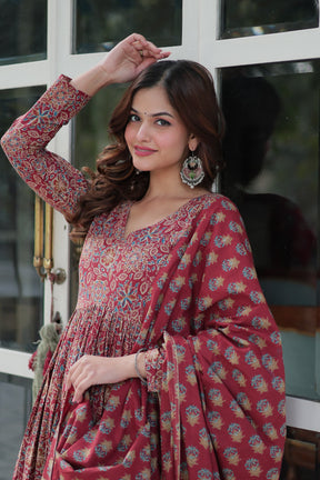 Premium Readymade Pure Cotton Kurti with Pant & Dupatta Set