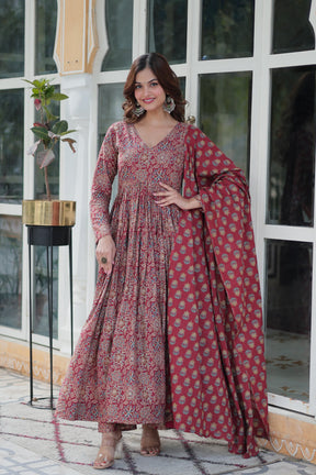 Premium Readymade Pure Cotton Kurti with Pant & Dupatta Set