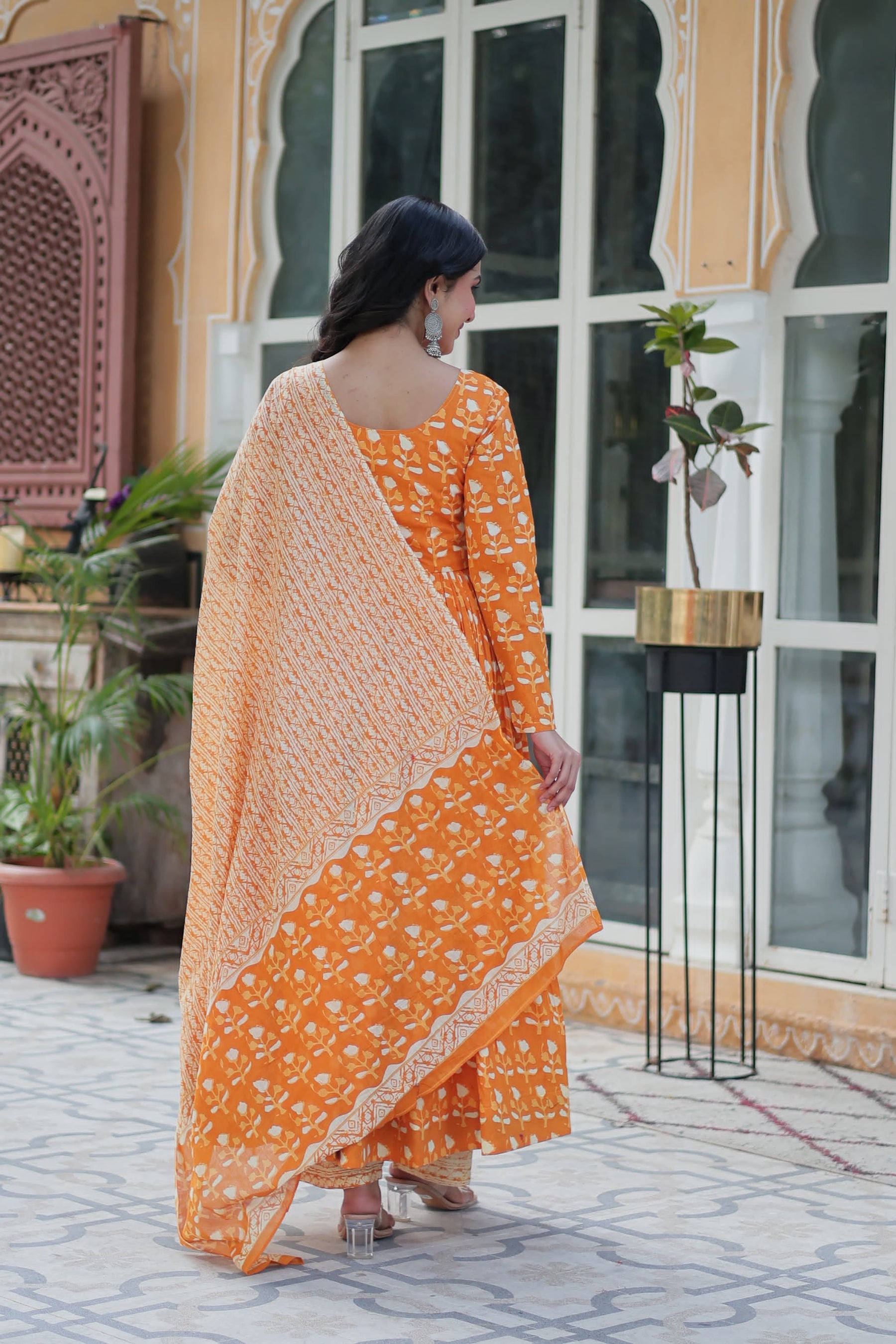 Pure Cotton Elegance in a Kurti Set