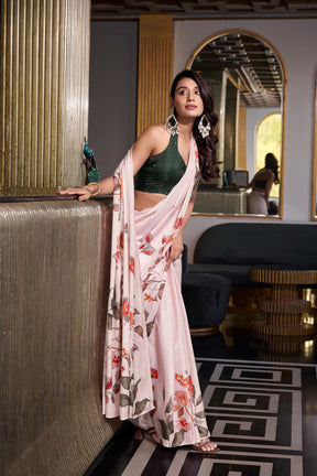 Satin Glow Printed Sarees