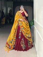Traditional Tussar Silk Lehenga Choli Collection