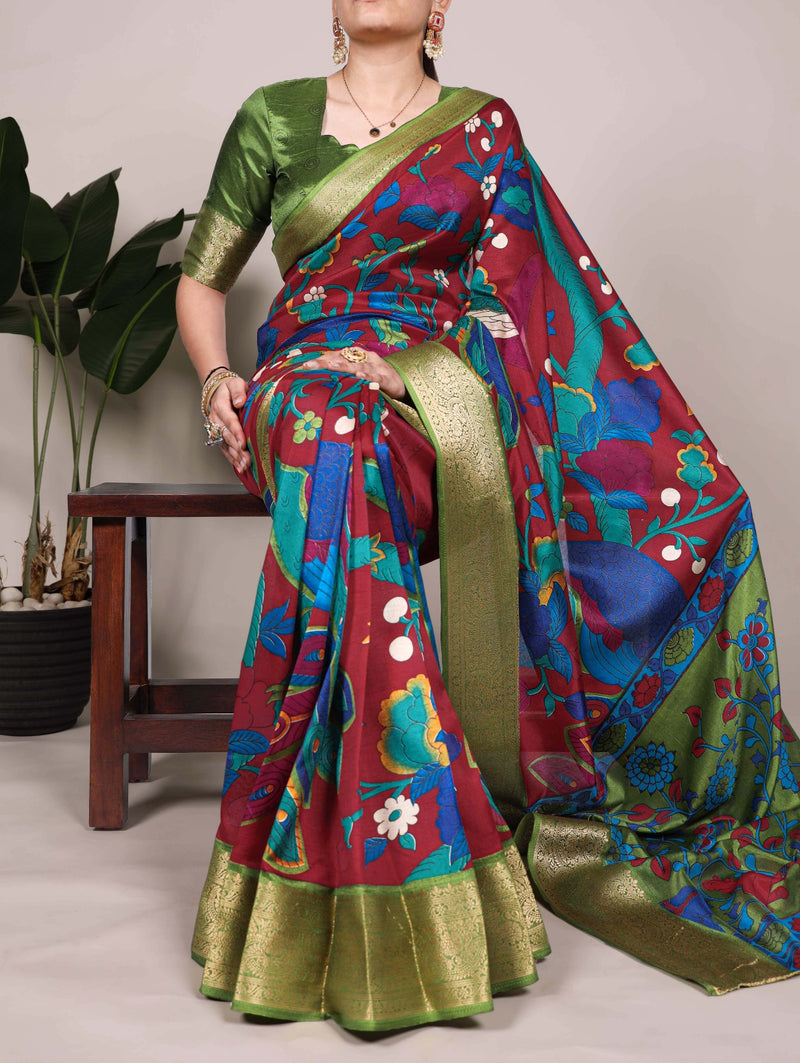 Tussar Silk Saree Collection