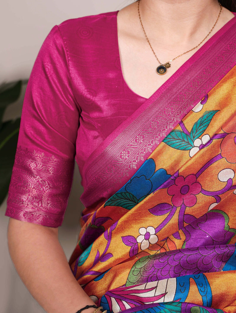 Tussar Silk Saree Collection