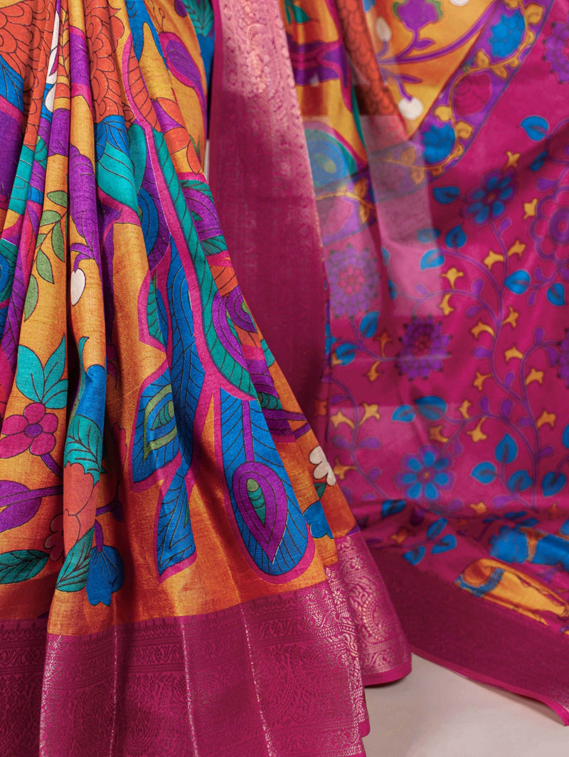 Tussar Silk Saree Collection