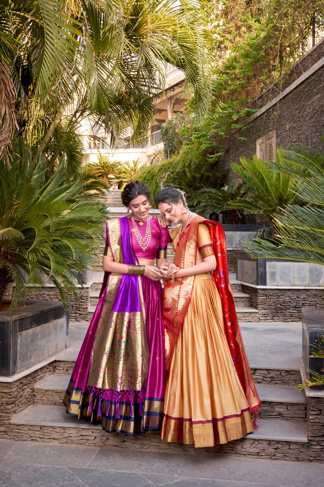 Paithani Jacquard Silk Lehenga Choli Set