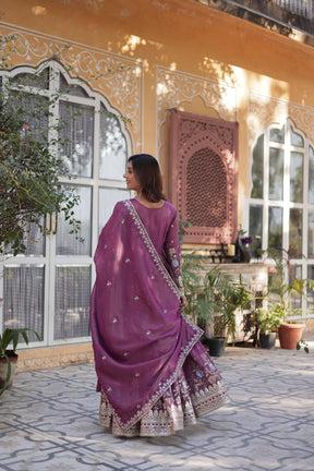 Premium Readymade Gown With Dupatta Set