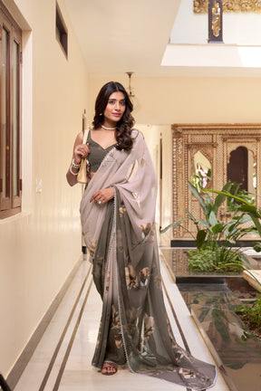 Printed Weightless Marble Sarees