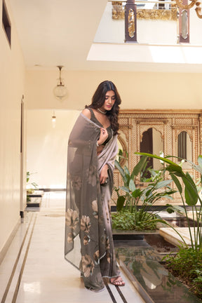Printed Weightless Marble Sarees