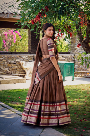 Royal Chanderi Lehenga Choli Collection