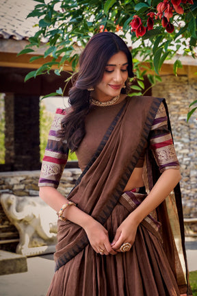 Royal Chanderi Lehenga Choli Collection