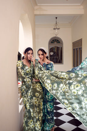 Marble Magic Saree Collection