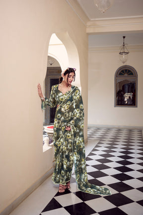 Marble Magic Saree Collection