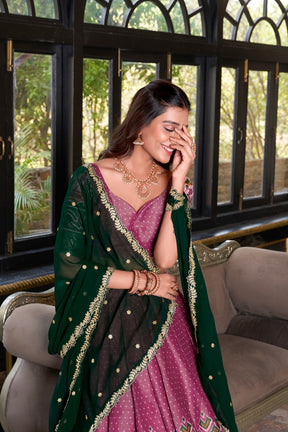 Kanchipuram Silk Lehenga Choli for Bridesmaids