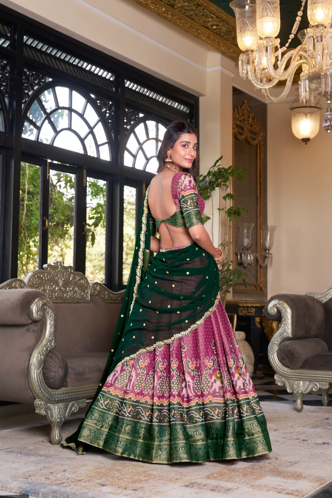 Kanchipuram Silk Lehenga Choli for Bridesmaids