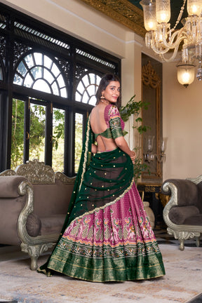 Kanchipuram Silk Lehenga Choli for Bridesmaids