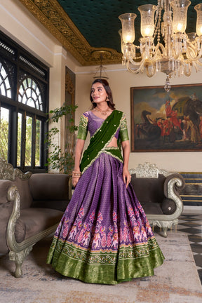 Kanchipuram Silk Lehenga Choli for Bridesmaids