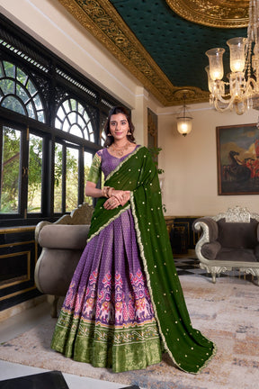 Kanchipuram Silk Lehenga Choli for Bridesmaids