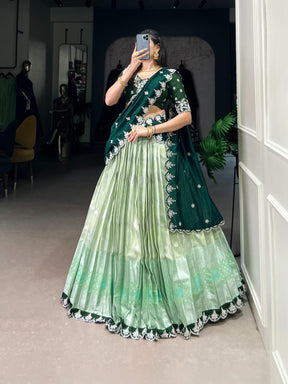 Zari Kota Lehenga Choli Set