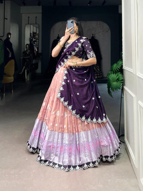 Zari Kota Lehenga Choli Set