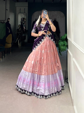 Zari Kota Lehenga Choli Set