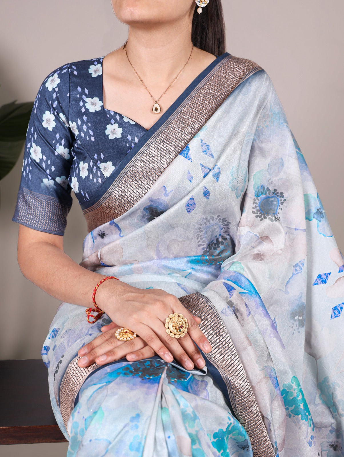 Tussar Silk Printed Saree Collection