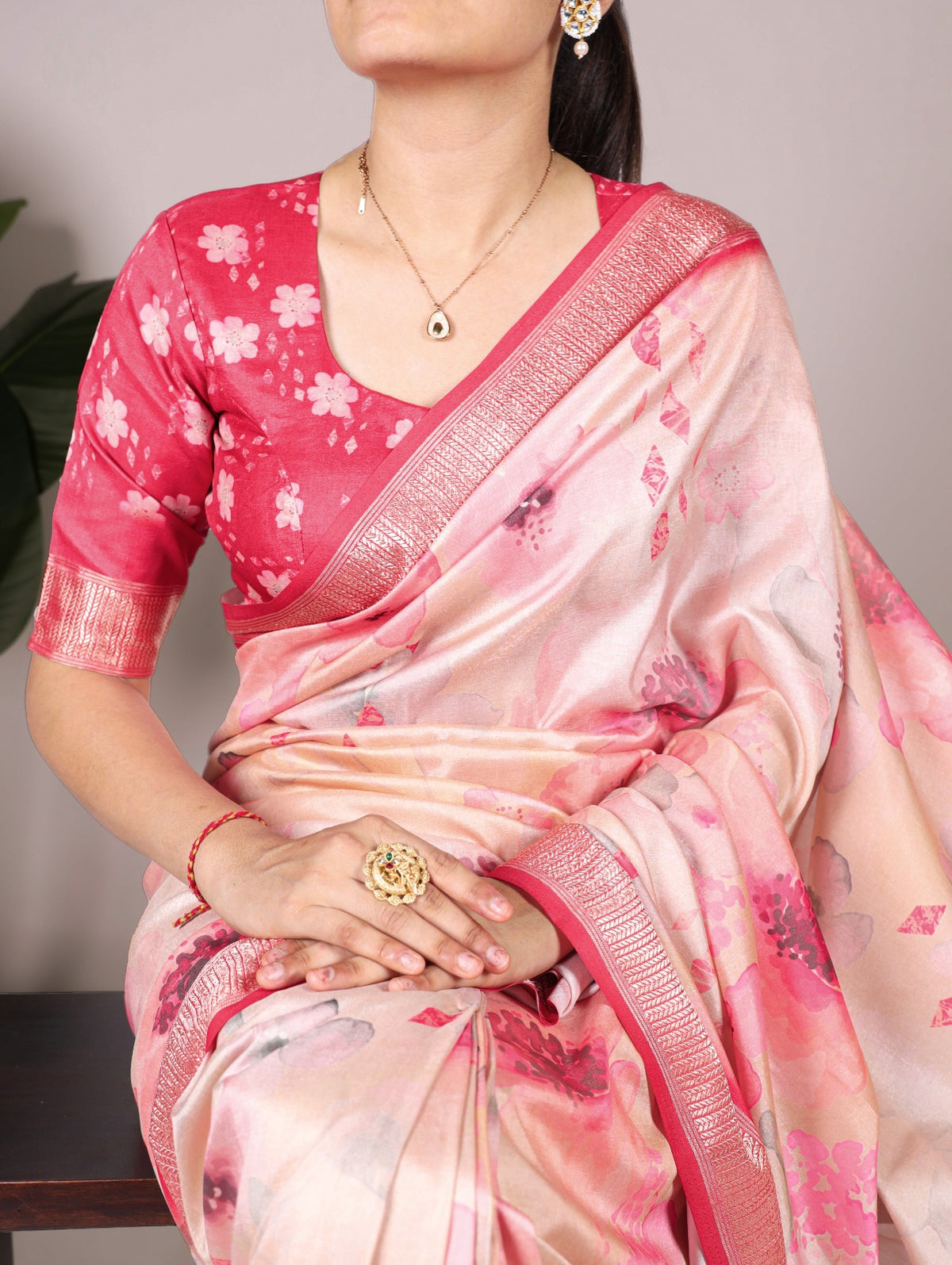 Tussar Silk Printed Saree Collection