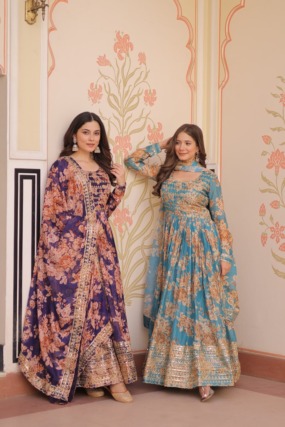 Premium Designer Gown with Dupatta
