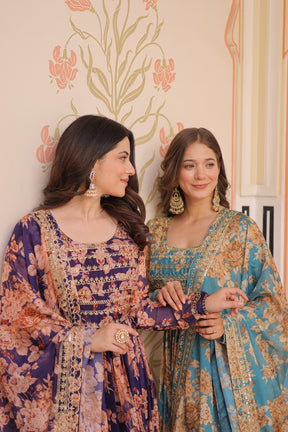 Premium Designer Gown with Dupatta