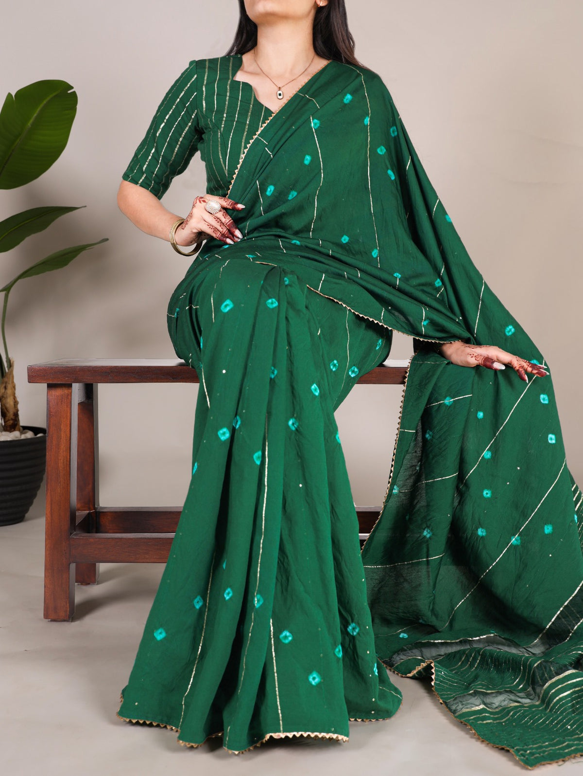 ELEGANT VISCOSE CHANDERI SAREE COLLECTION