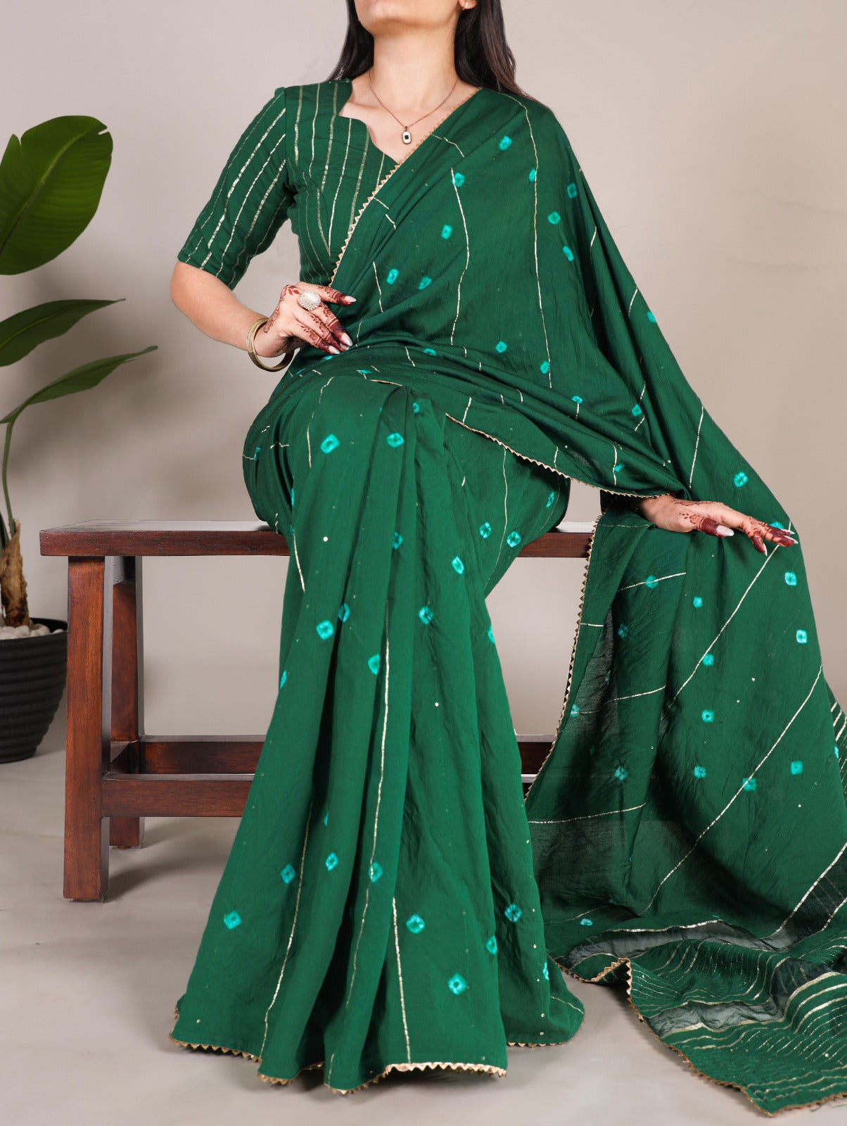 ELEGANT VISCOSE CHANDERI SAREE COLLECTION