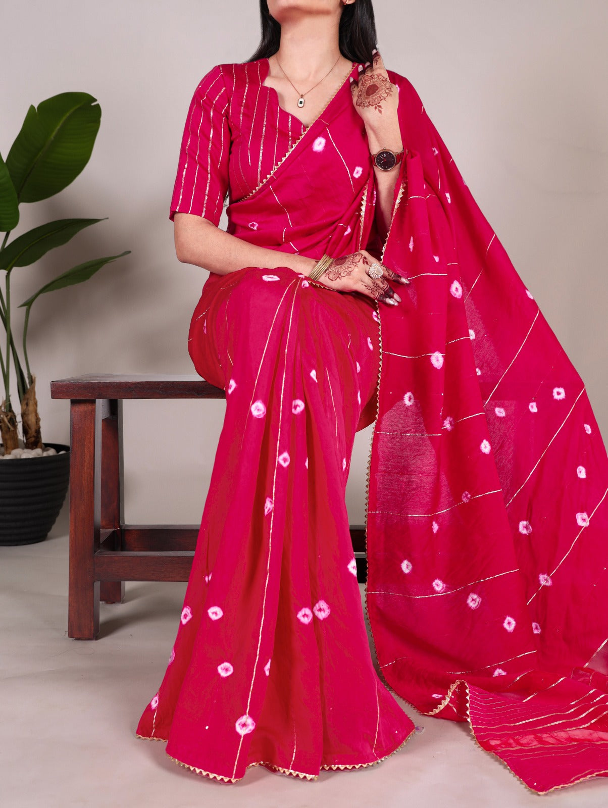 ELEGANT VISCOSE CHANDERI SAREE COLLECTION