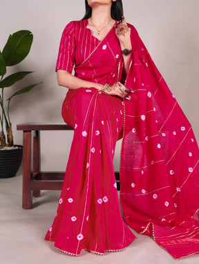 ELEGANT VISCOSE CHANDERI SAREE COLLECTION