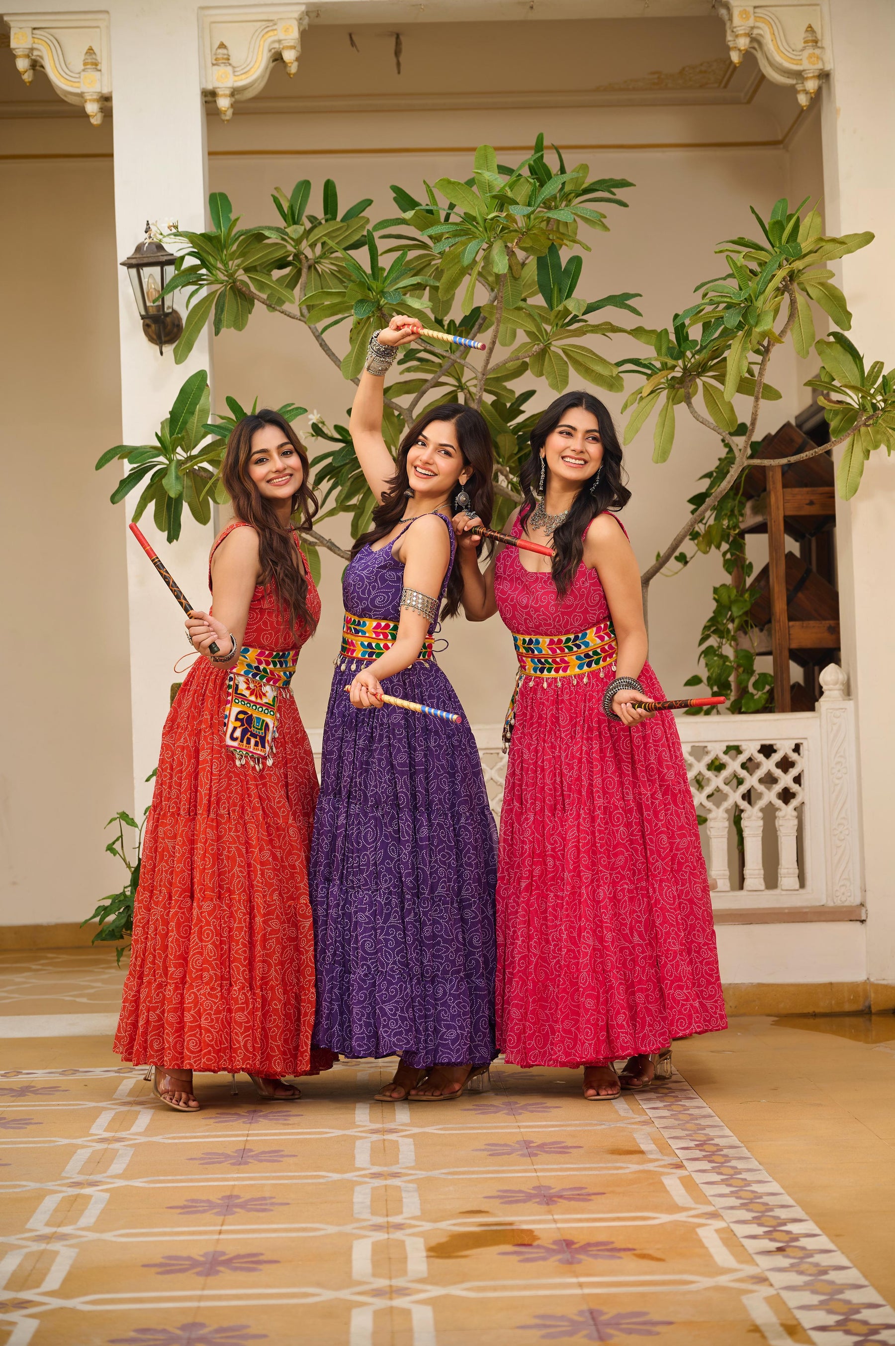 NAVRATRI GAMTHI GOWN WITH 12-METER FLAIR