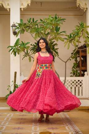 NAVRATRI GAMTHI GOWN WITH 12-METER FLAIR