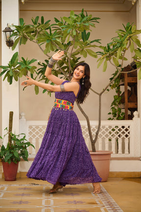 NAVRATRI GAMTHI GOWN WITH 12-METER FLAIR