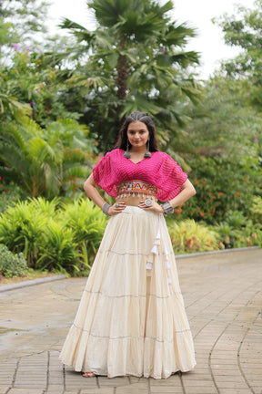 VIBRANT DESIGNER KUTCHI COTTON LEHENGA CHOLI