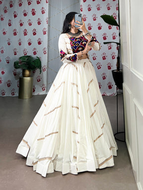 TRADITIONAL SEQUINS LACE RAYON LEHENGA CHOLI SET