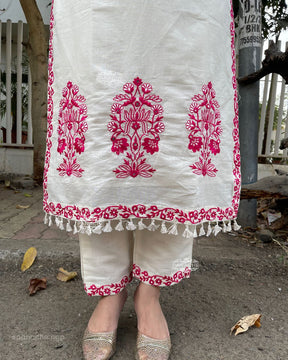 FESTIVAL SPECIAL BANARASI EMBROIDERED KURTI SET