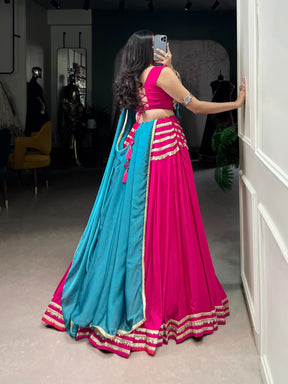 ELEGANT RAYON LEHENGA CHOLI FOR NAVRATRI GARBA