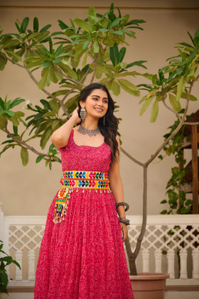 NAVRATRI GAMTHI GOWN WITH 12-METER FLAIR