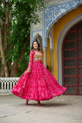 BANDHANI PRINT KUTCHI PATCHWORK GOWN