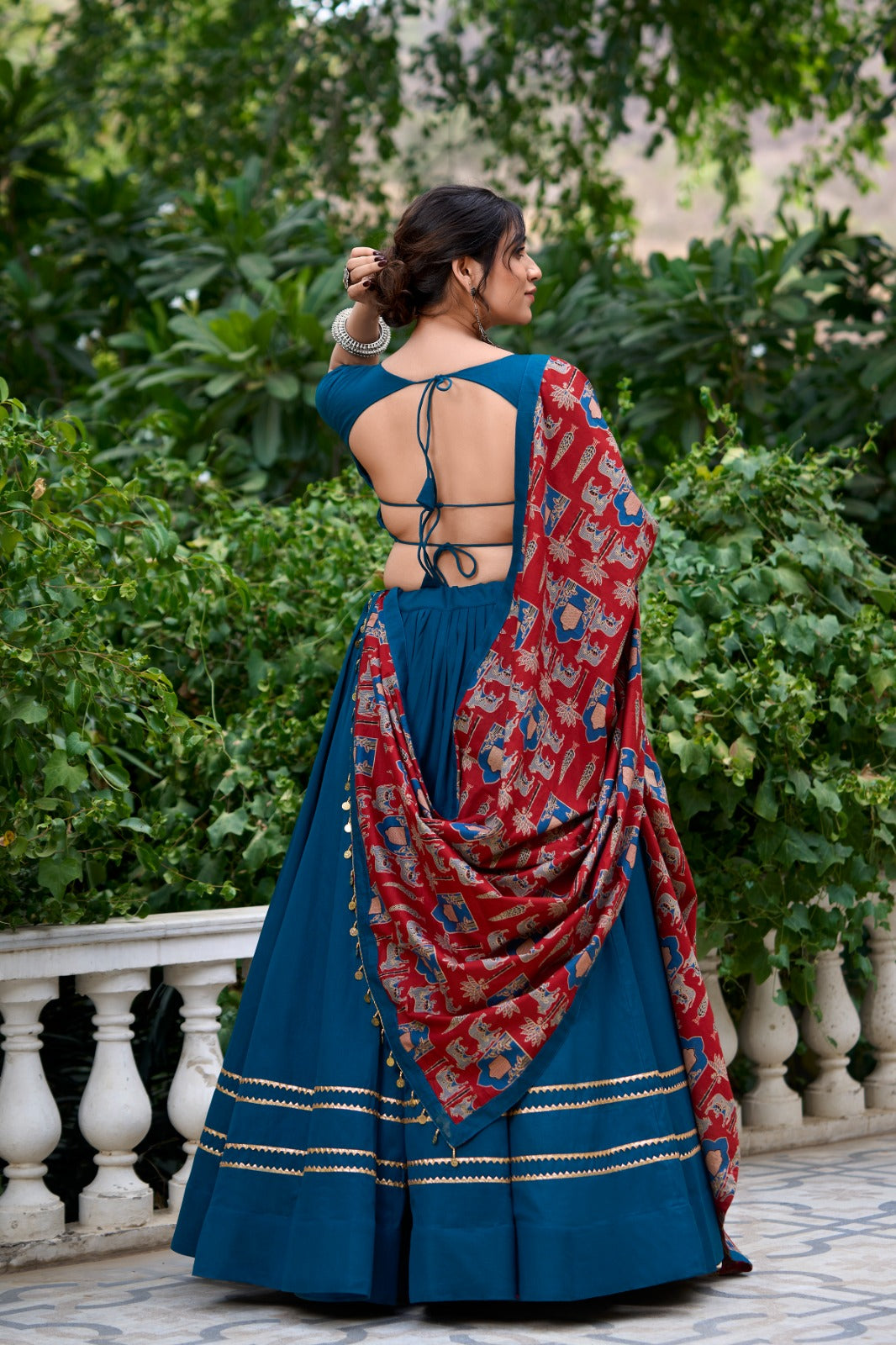 Cotton with Gota Patti Lehenga Choli