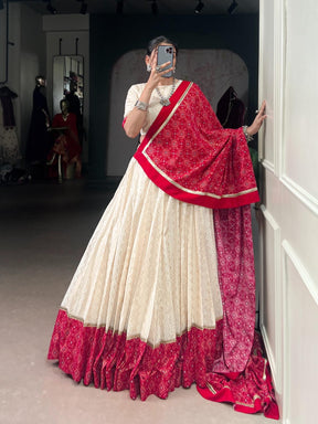 FESTIVE COTTON LEHENGA CHOLI FOR NAVRATRI