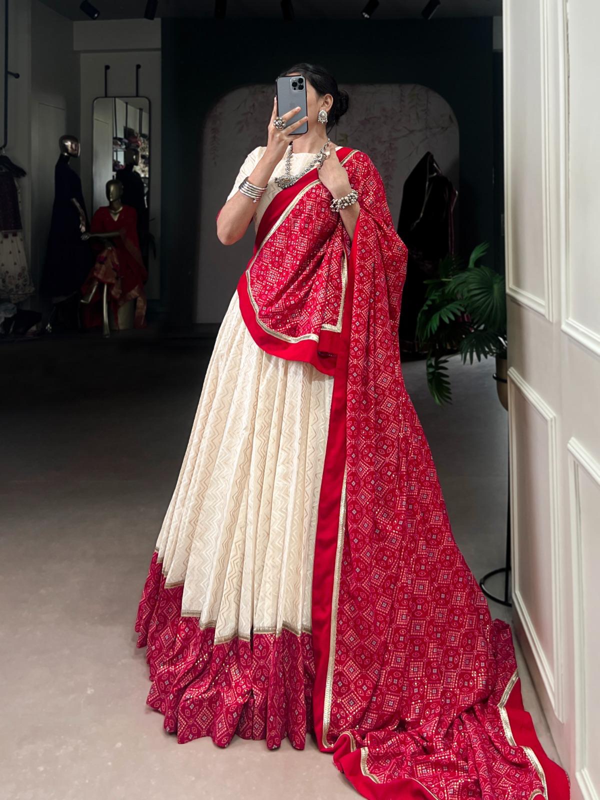 FESTIVE COTTON LEHENGA CHOLI FOR NAVRATRI